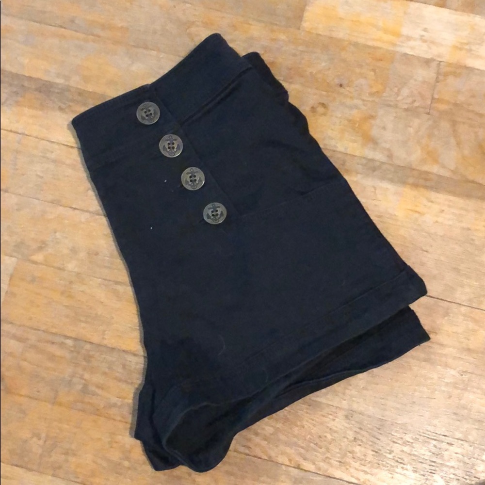 High Waisted Sailor Shorts - Express